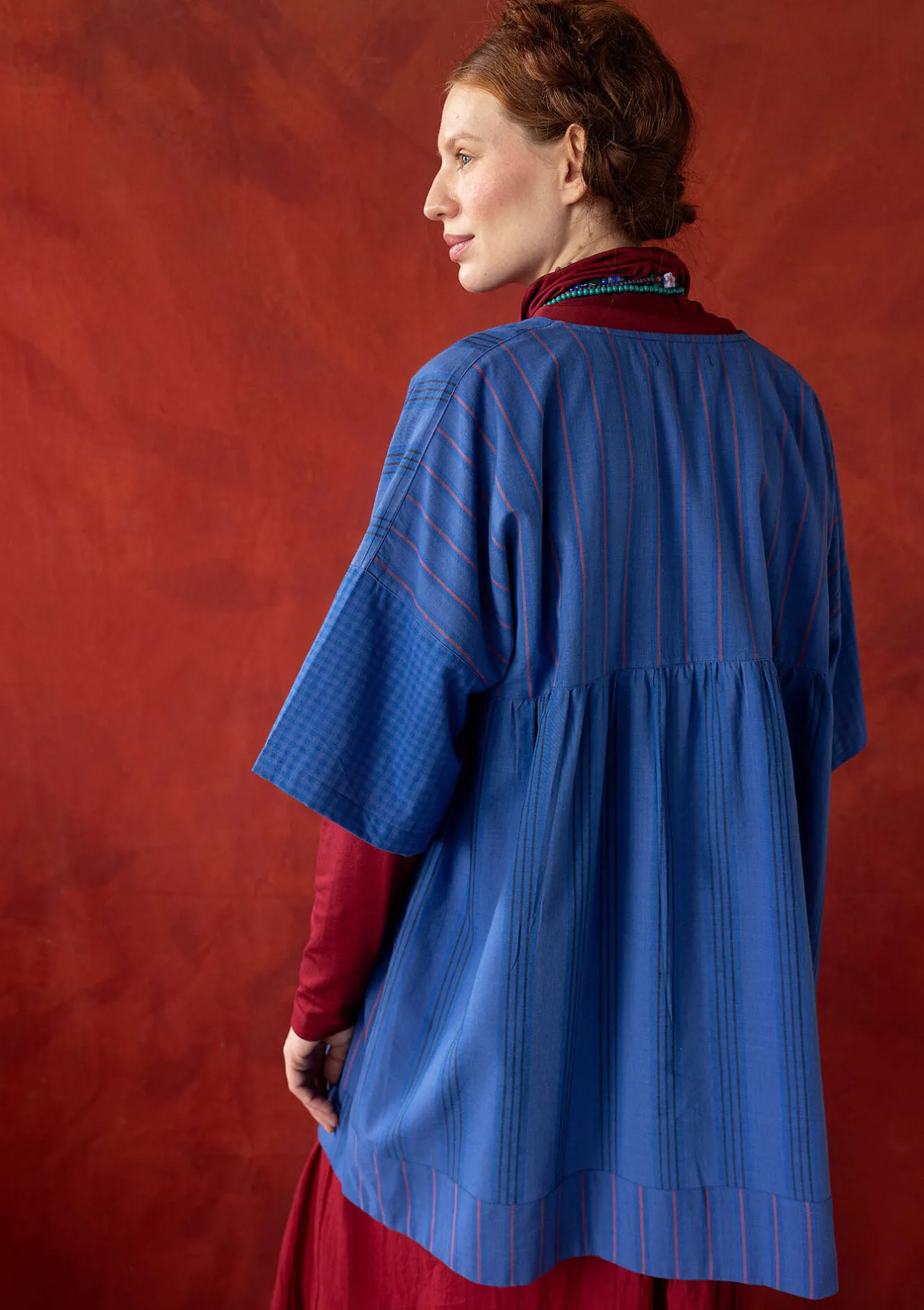 Gudrun Sjödén Artistblus "Sofia" i ekologisk bomull