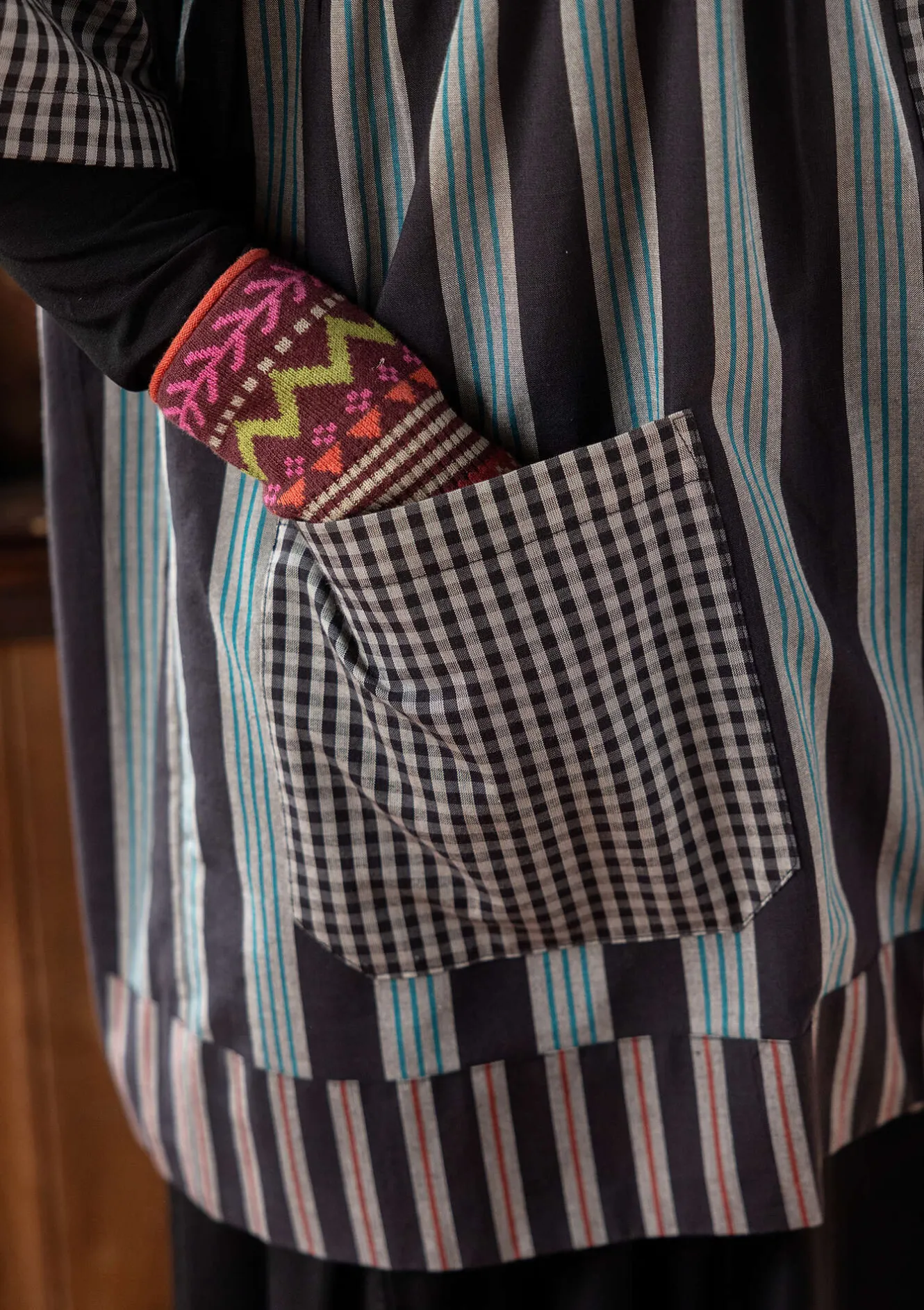 Gudrun Sjödén Artistblus "Sofia" i ekologisk bomull