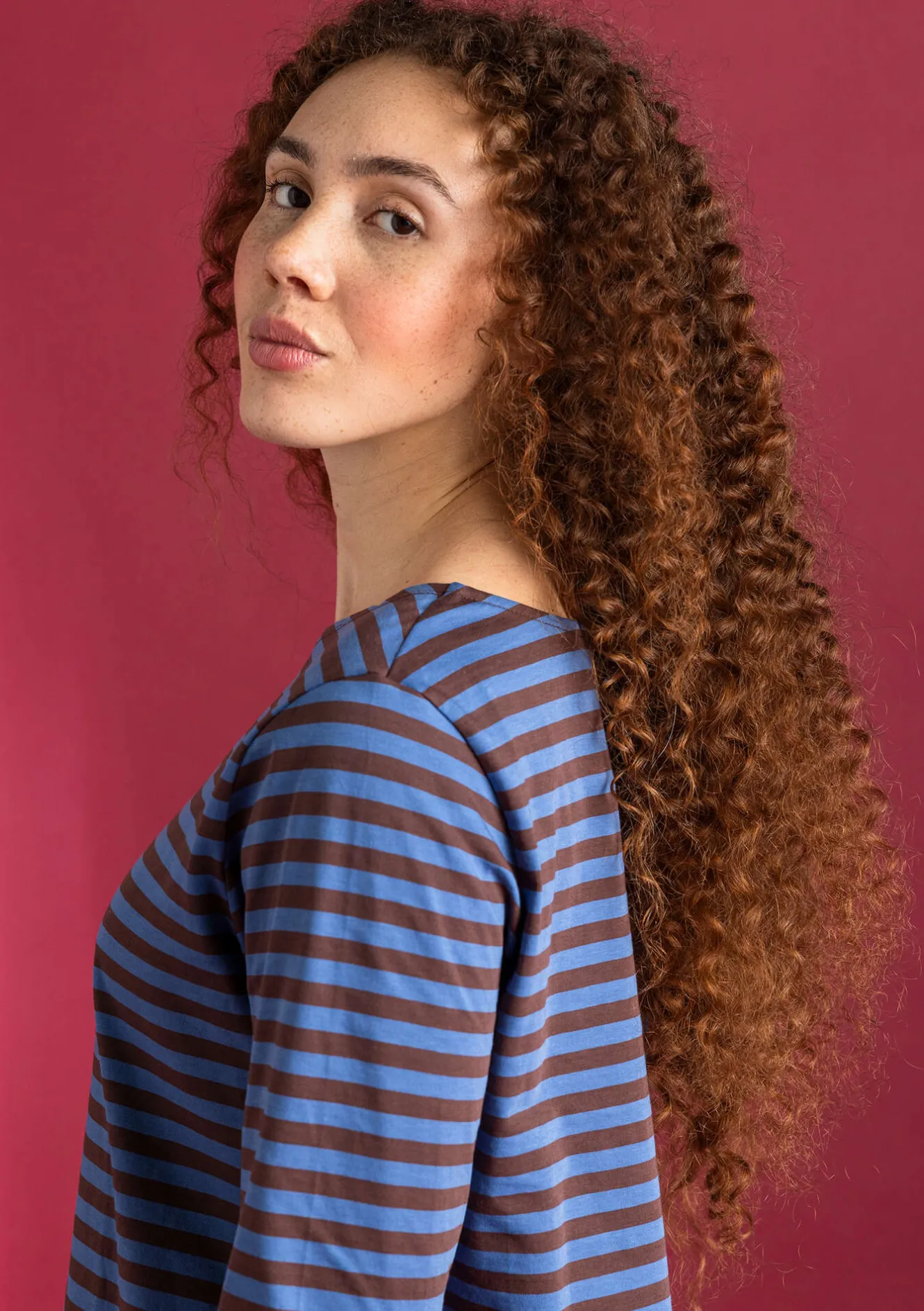 Gudrun Sjödén Basrandstop i ekologisk bomull