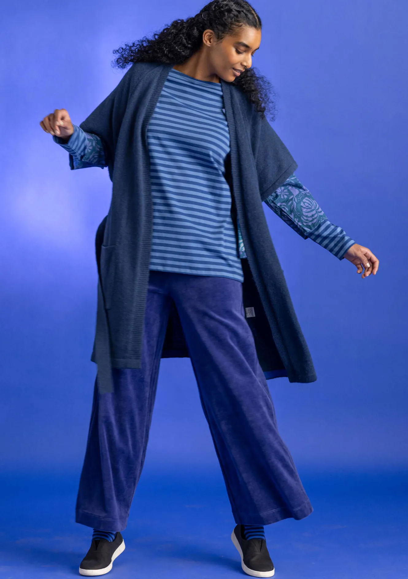 Gudrun Sjödén Basrandstop i ekologisk bomull