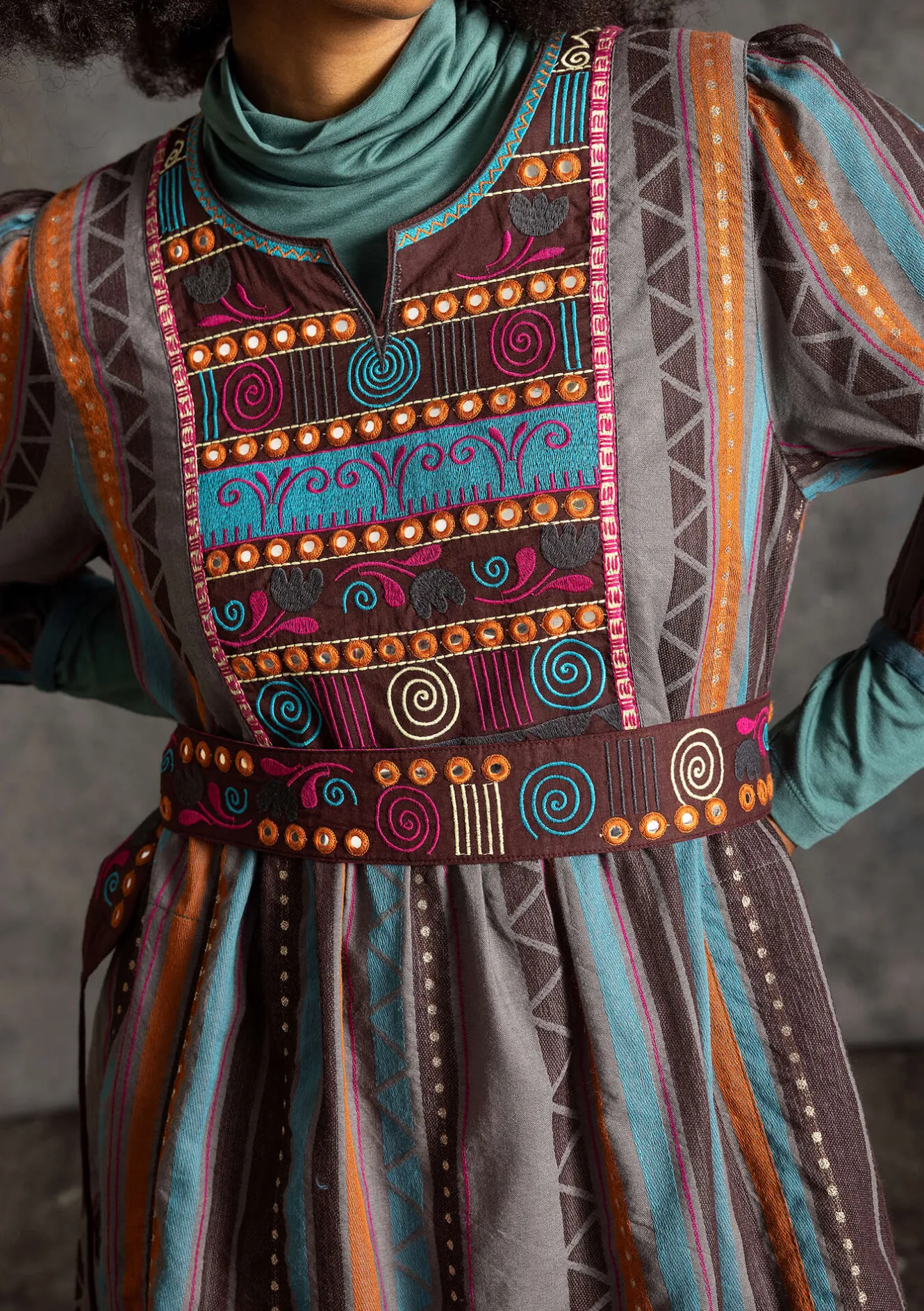 Gudrun Sjödén Bälte "Jaipur" i bomull