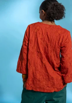 Gudrun Sjödén Blus "Clementine" i ekologisk bomull
