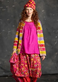 Gudrun Sjödén Blus i bomull/siden