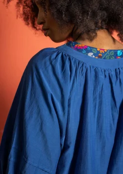 Gudrun Sjödén Blus i bomull/siden