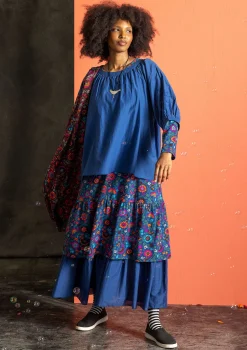 Gudrun Sjödén Blus i bomull/siden