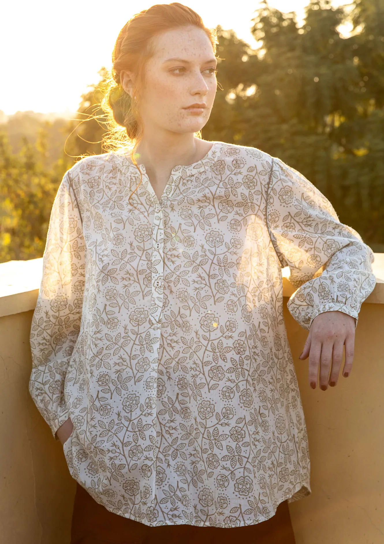 Gudrun Sjödén Blus "Lisa" i ekologisk bomull