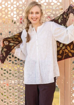 Gudrun Sjödén Blus "Lisa" i ekologisk bomull