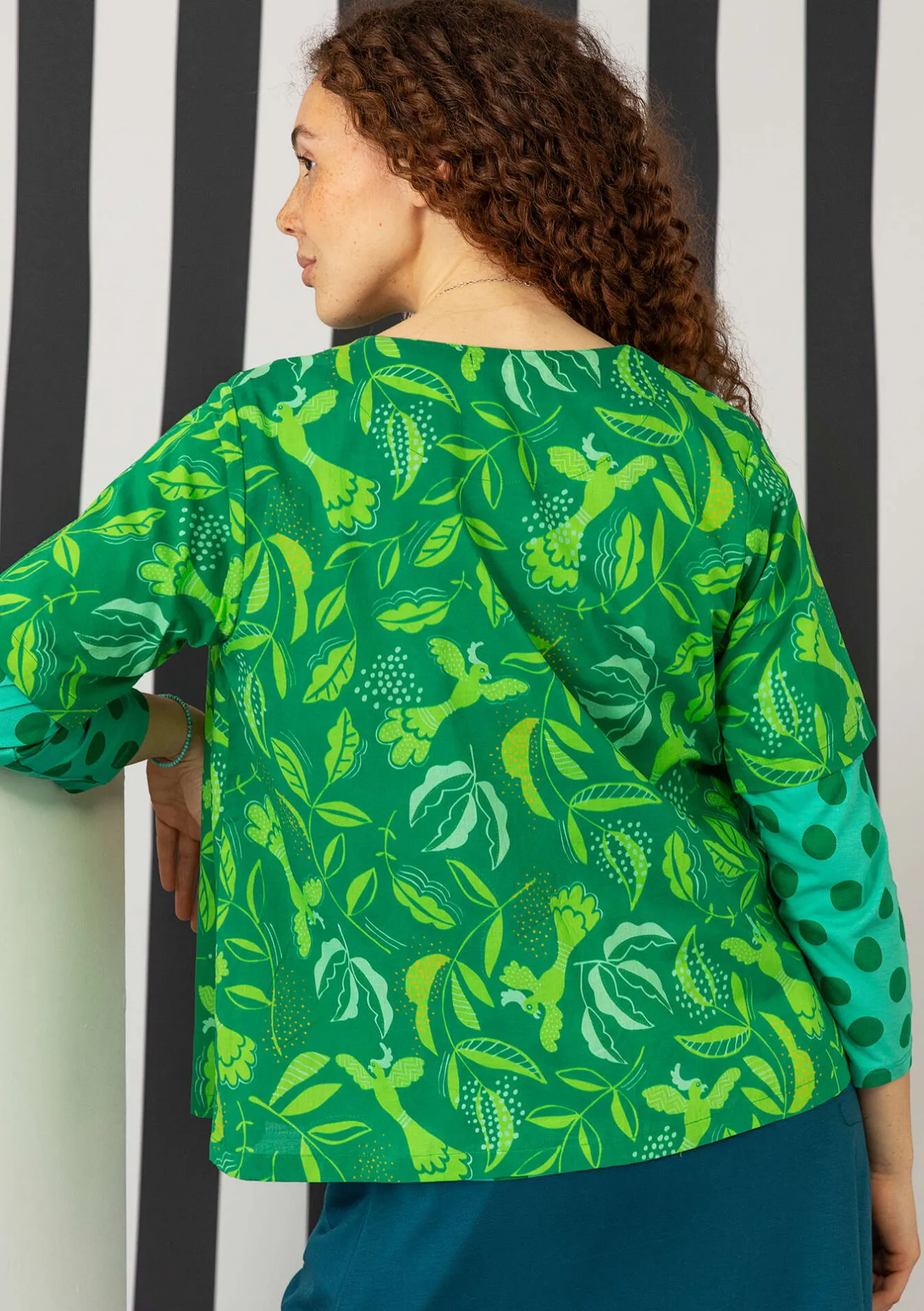 Gudrun Sjödén Blus "Uuve" i ekologisk bomull