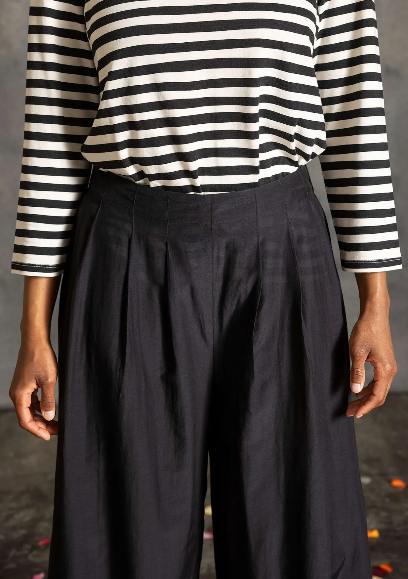 Gudrun Sjödén Byxa i bomull/siden