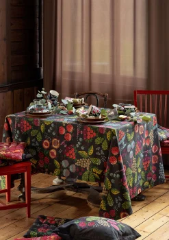 Gudrun Sjödén Duk "Fruits" i ekologisk bomull