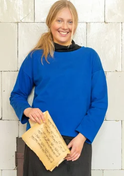 Gudrun Sjödén Enfärgad top i ekologisk bomull