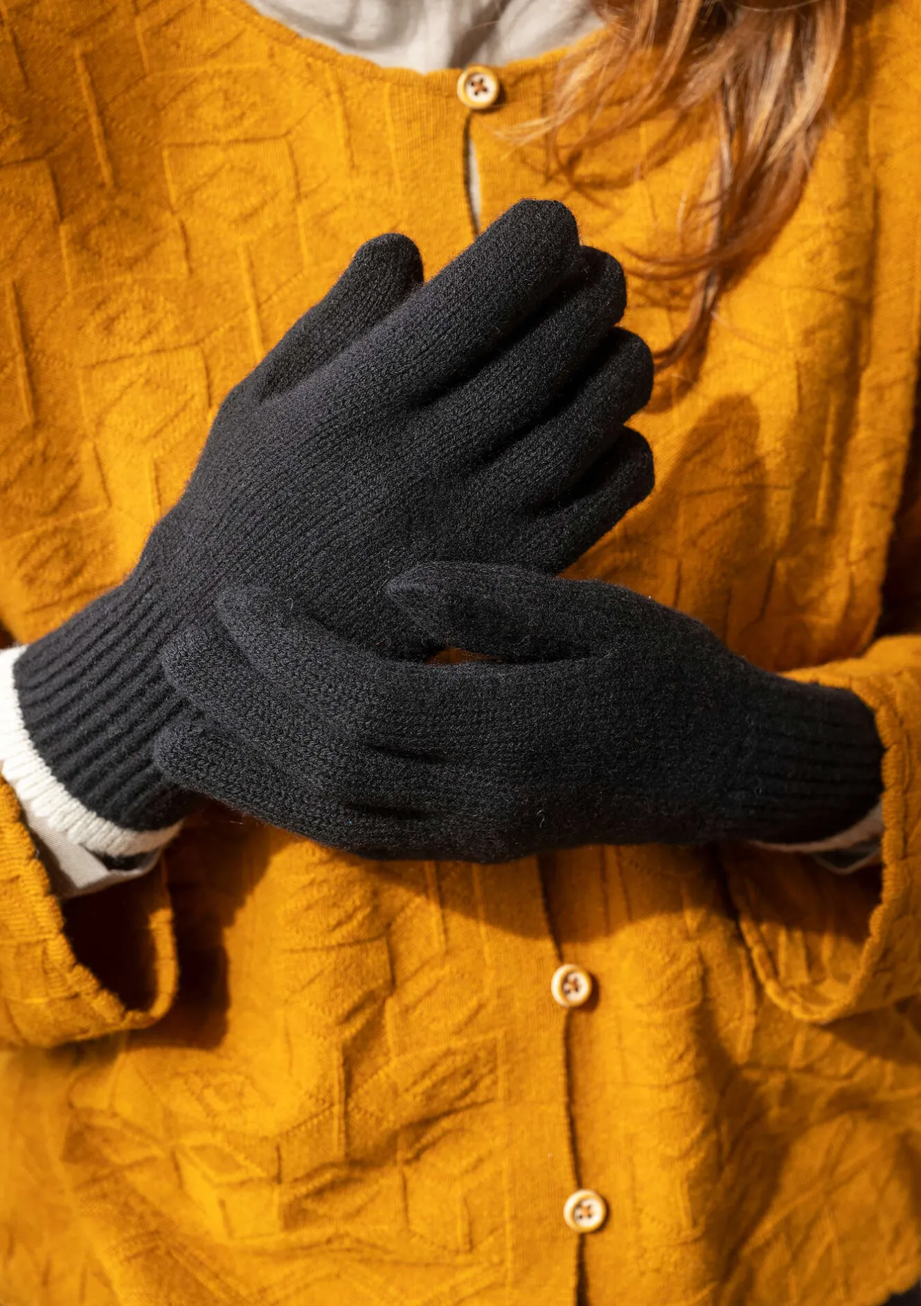 Gudrun Sjödén Fingervante i lammull