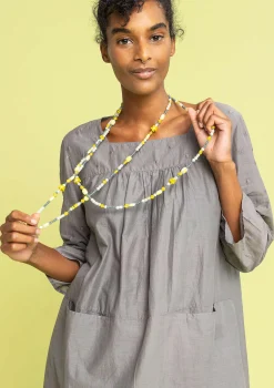 Gudrun Sjödén Halsband "Jane" i återvunna glaspärlor