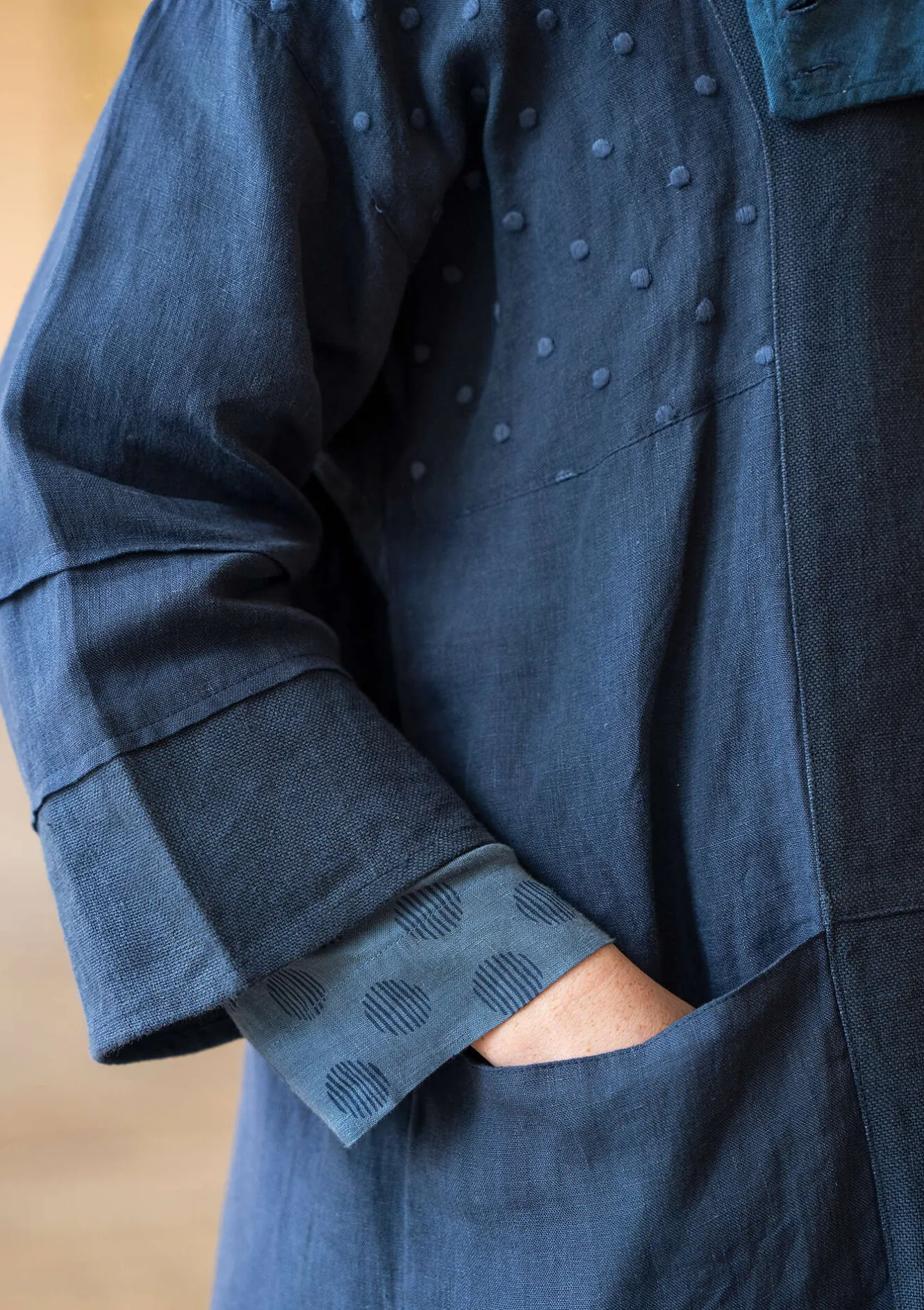 Gudrun Sjödén Innerjacka "Andante" i lin