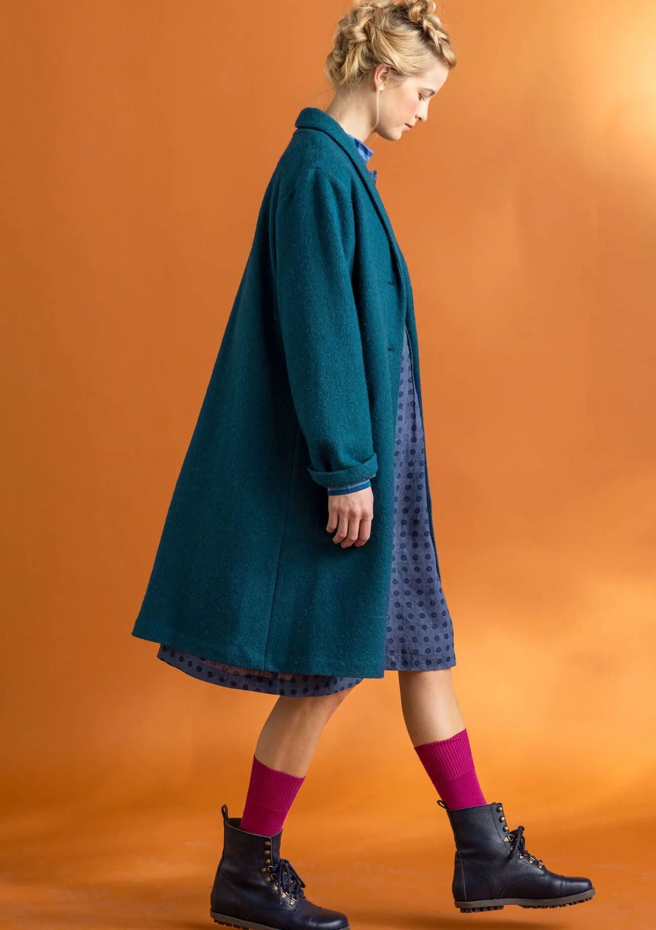 Gudrun Sjödén Kappa i ullblandning