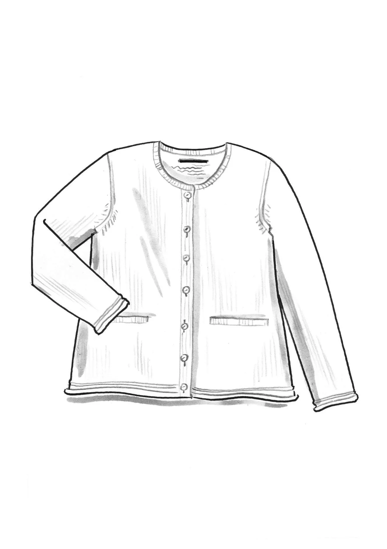 Gudrun Sjödén Kofta i alpackamix