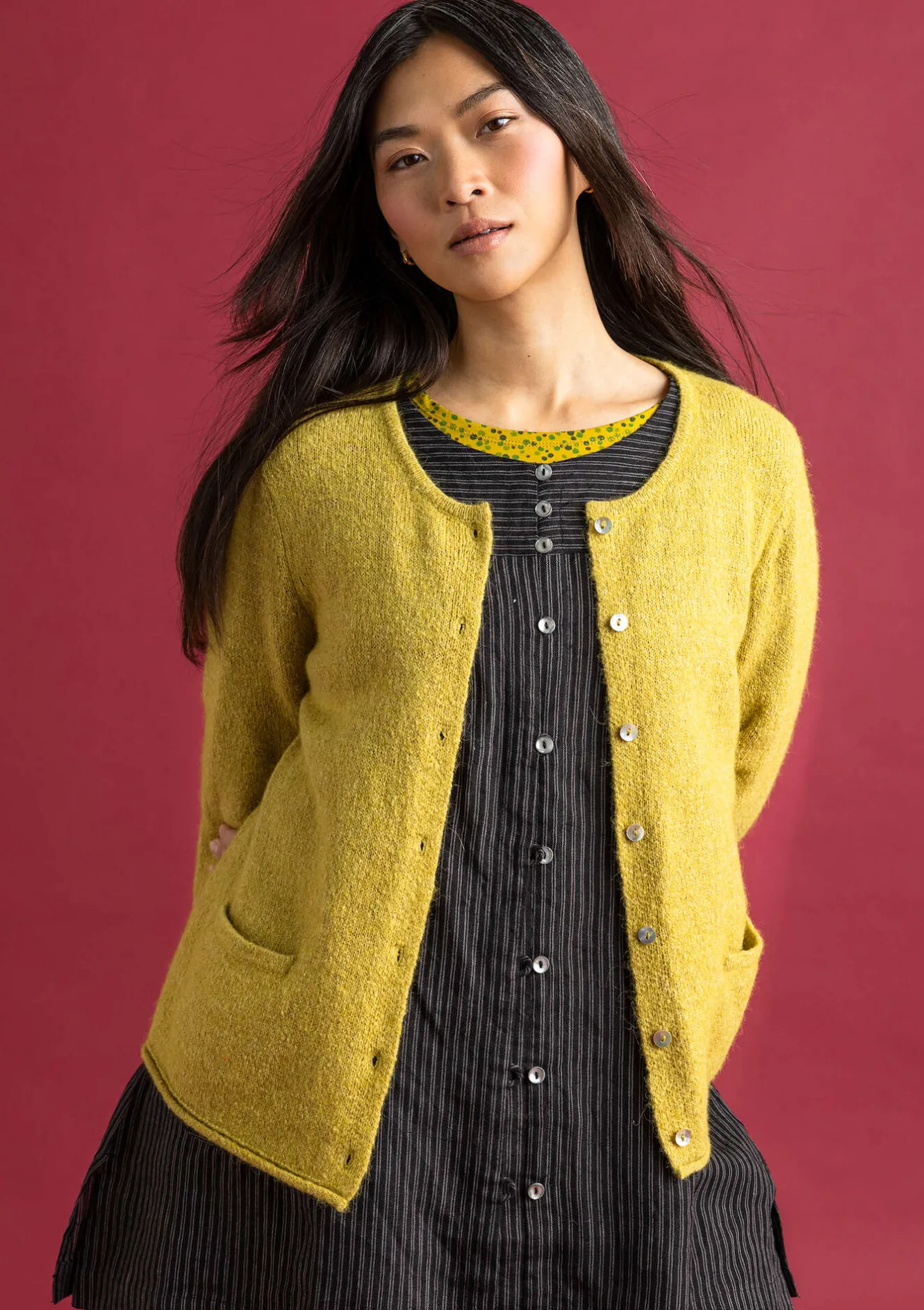 Gudrun Sjödén Kofta i alpackamix