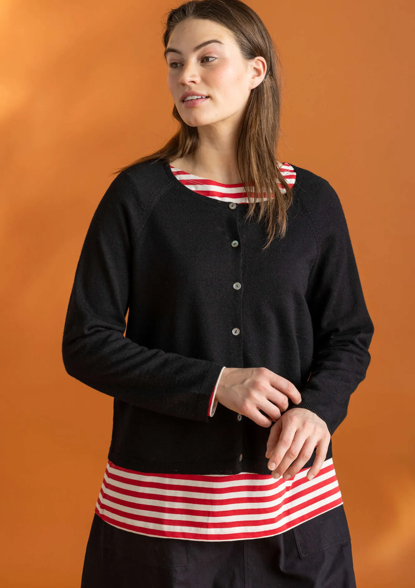 Gudrun Sjödén Kofta i ekologisk ull