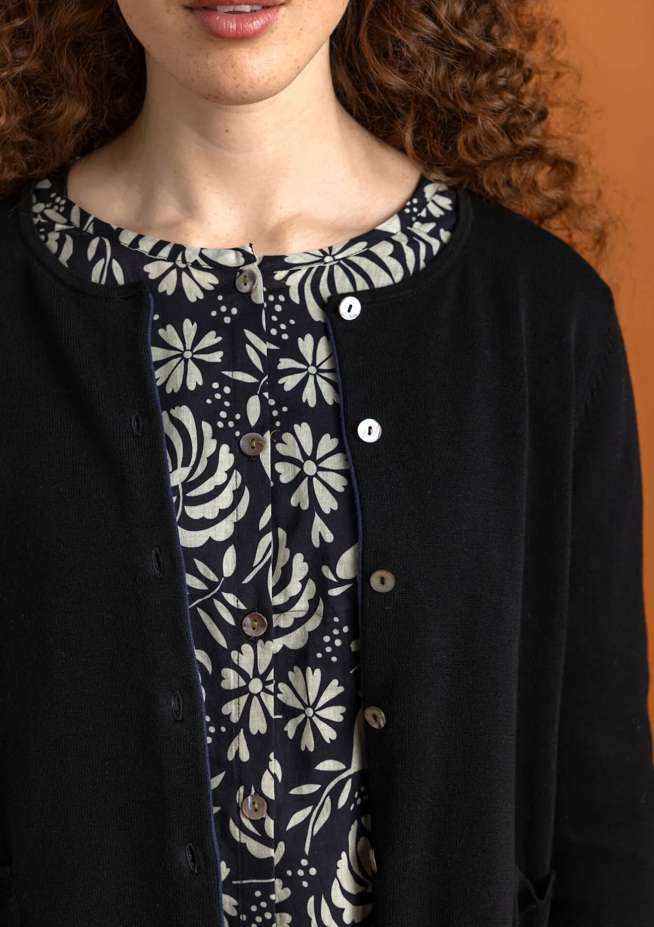 Gudrun Sjödén Kofta i ekologisk/återvunnen bomull