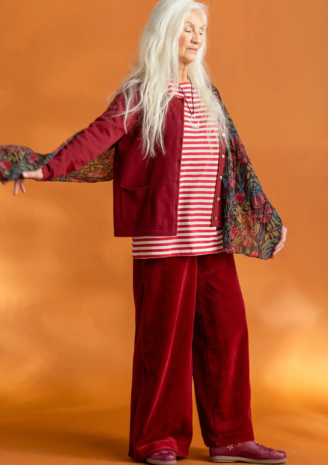 Gudrun Sjödén Kofta i ekologisk/återvunnen bomull