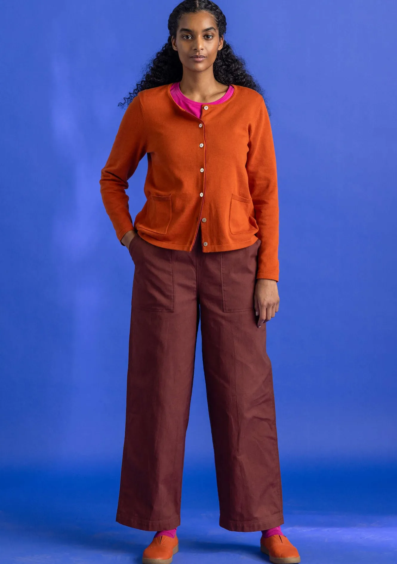 Gudrun Sjödén Kofta i ekologisk/återvunnen bomull