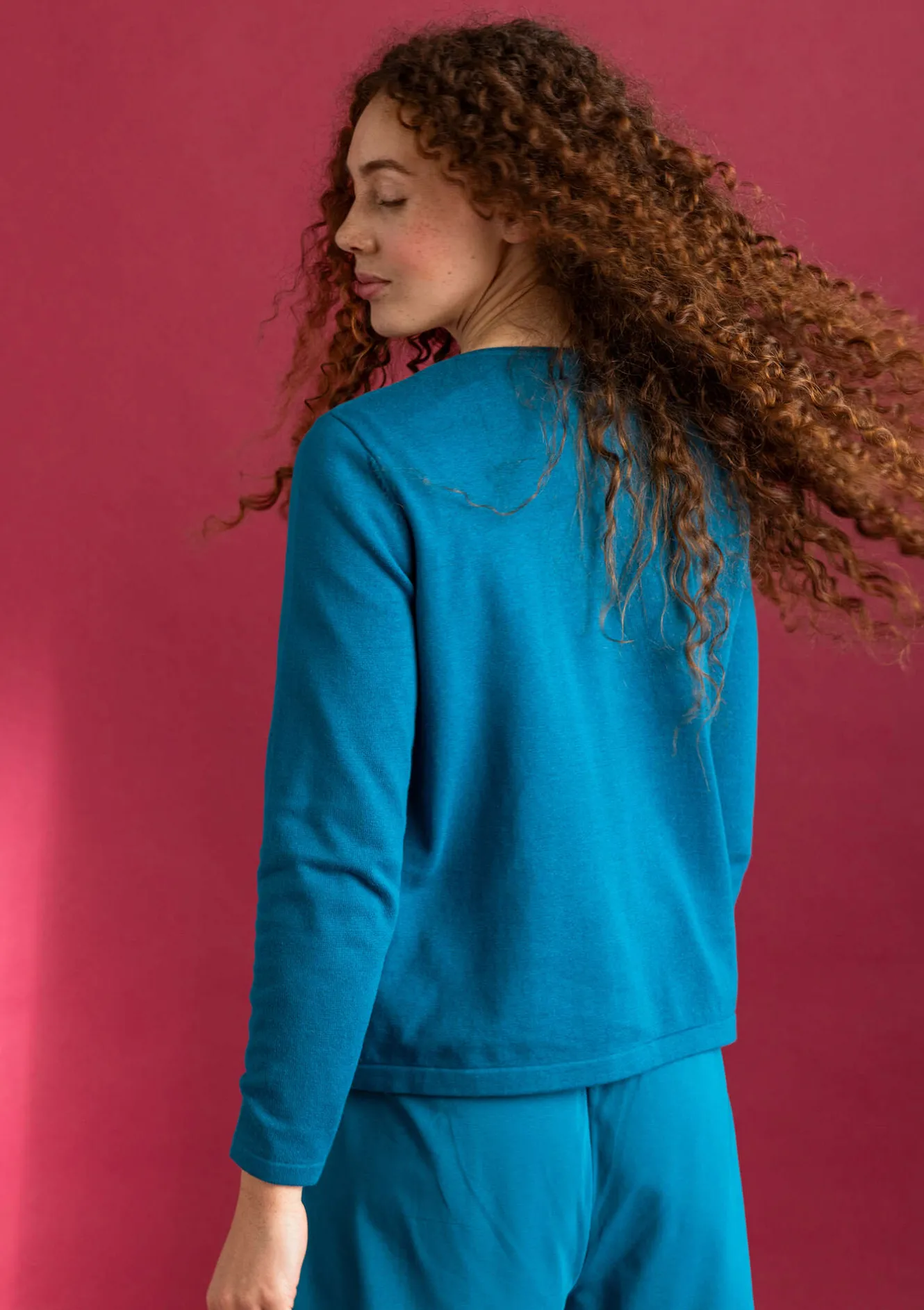 Gudrun Sjödén Kofta i ekologisk/återvunnen bomull