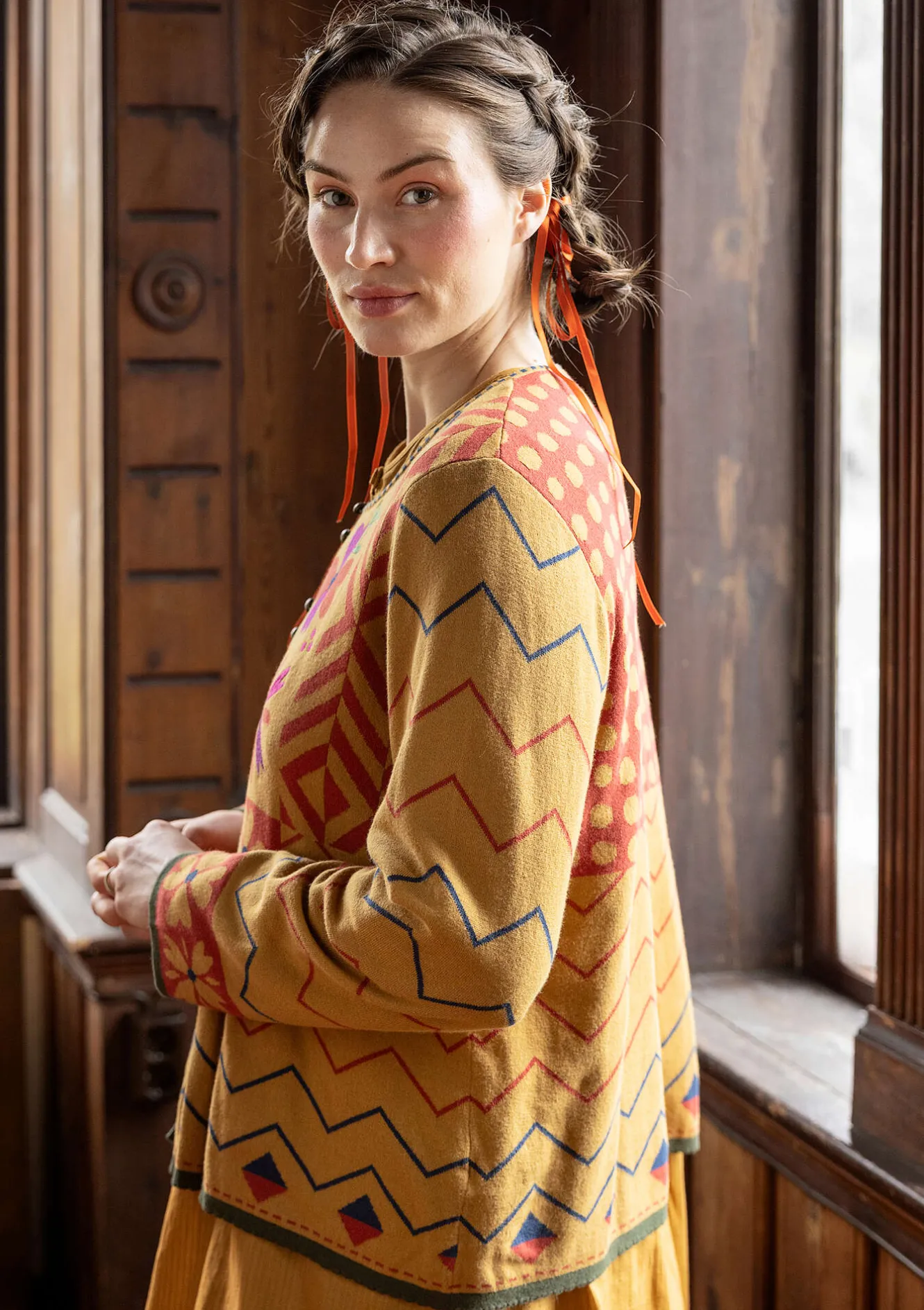 Gudrun Sjödén Kofta "Maria" i ekologisk/återvunnen bomull