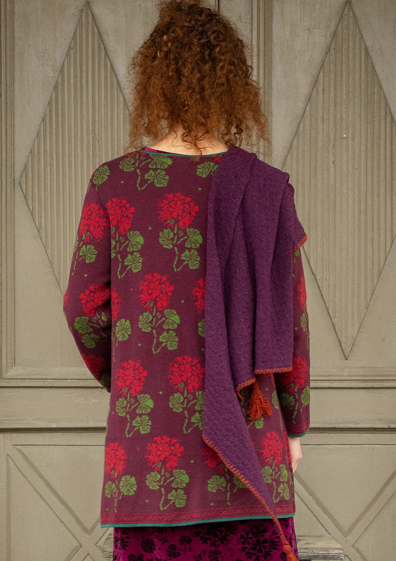 Gudrun Sjödén Kofta "Mårbacka" i ekologisk/återvunnen bomull