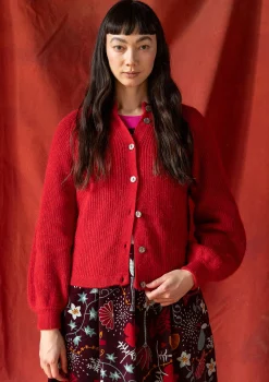 Gudrun Sjödén Kofta "Vinternatt" i alpackamix