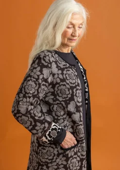 Gudrun Sjödén Långkofta "Astrid" i ekologisk/återvunnen bomull