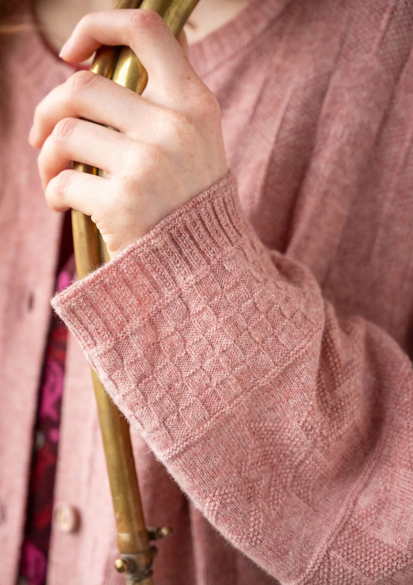 Gudrun Sjödén Långkofta "Capella" i lammull