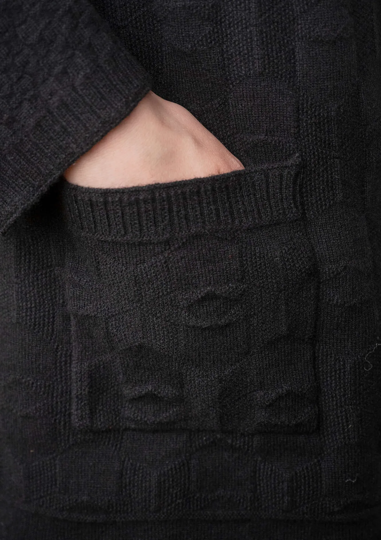 Gudrun Sjödén Långkofta "Capella" i lammull