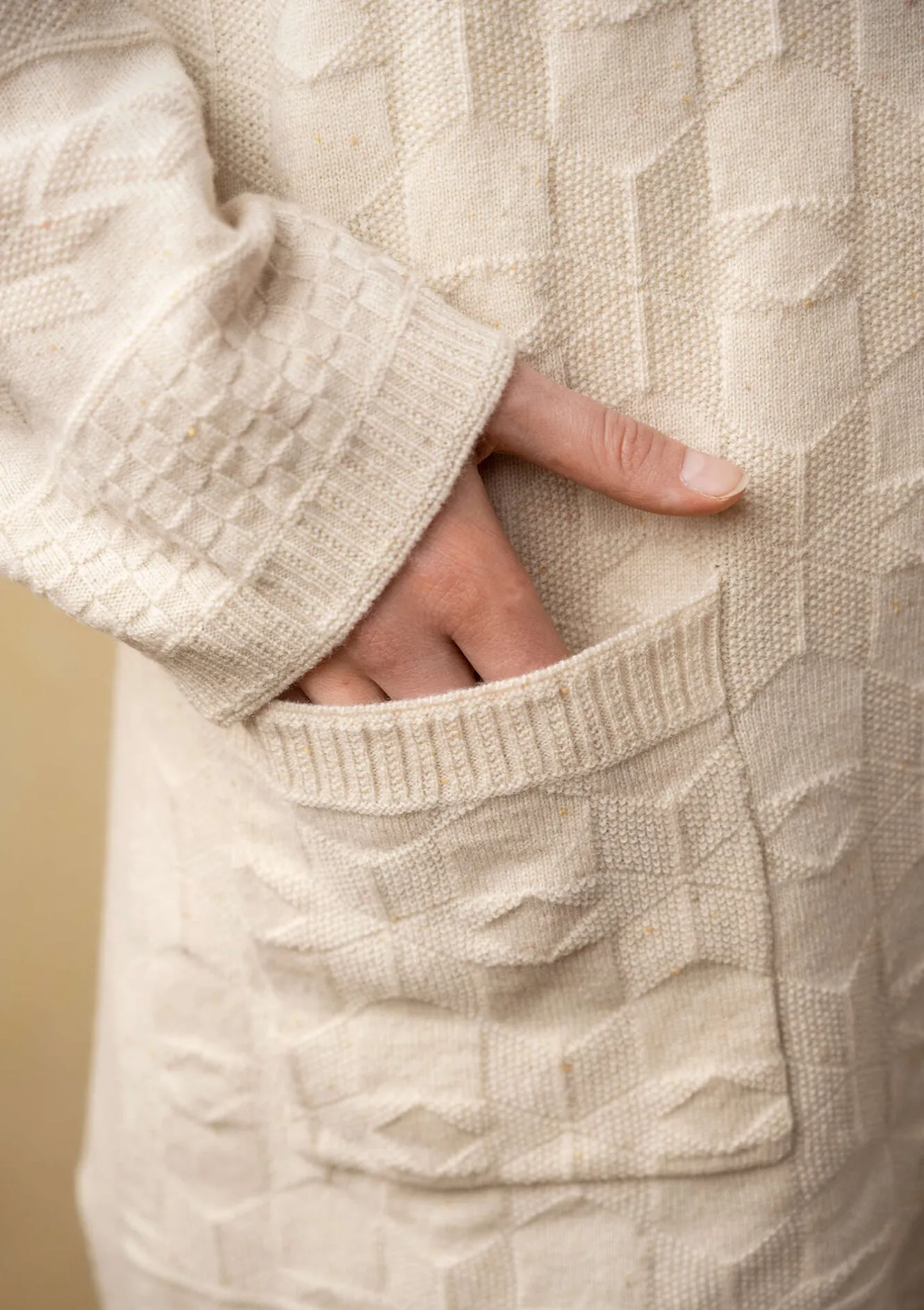 Gudrun Sjödén Långkofta "Capella" i lammull