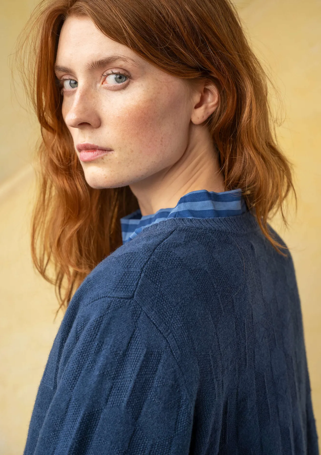 Gudrun Sjödén Långkofta "Capella" i lammull