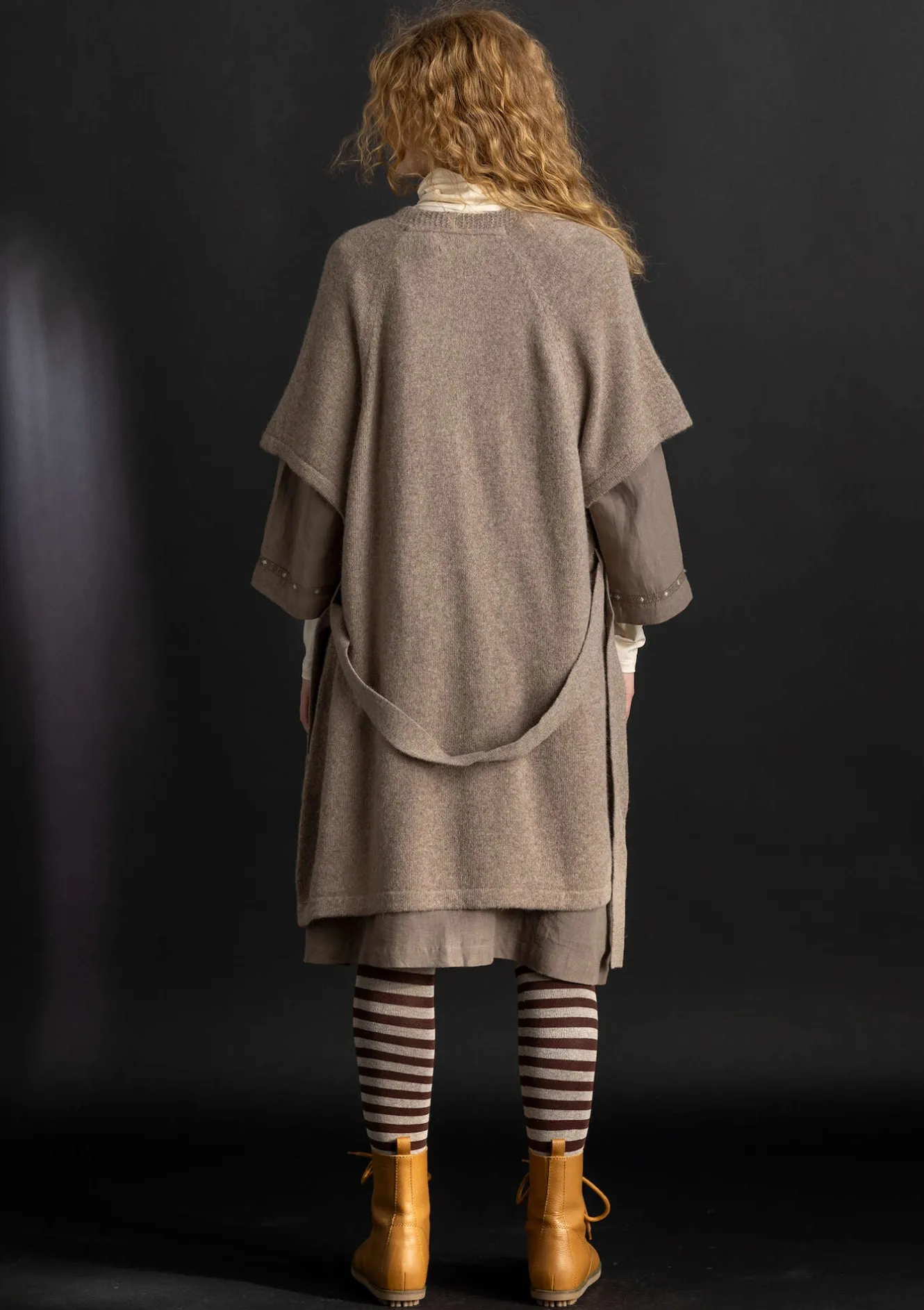 Gudrun Sjödén Långkofta i alpackamix