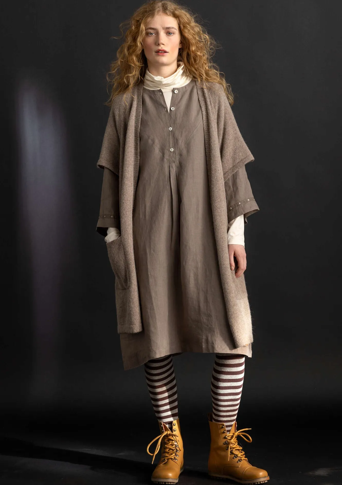 Gudrun Sjödén Långkofta i alpackamix