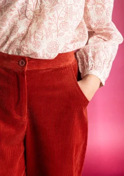 Gudrun Sjödén Manchesterbyxa i ekologisk bomull/elastan