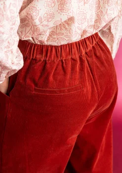 Gudrun Sjödén Manchesterbyxa i ekologisk bomull/elastan