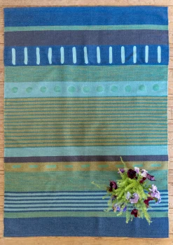 Gudrun Sjödén Matta "Freja" i ull