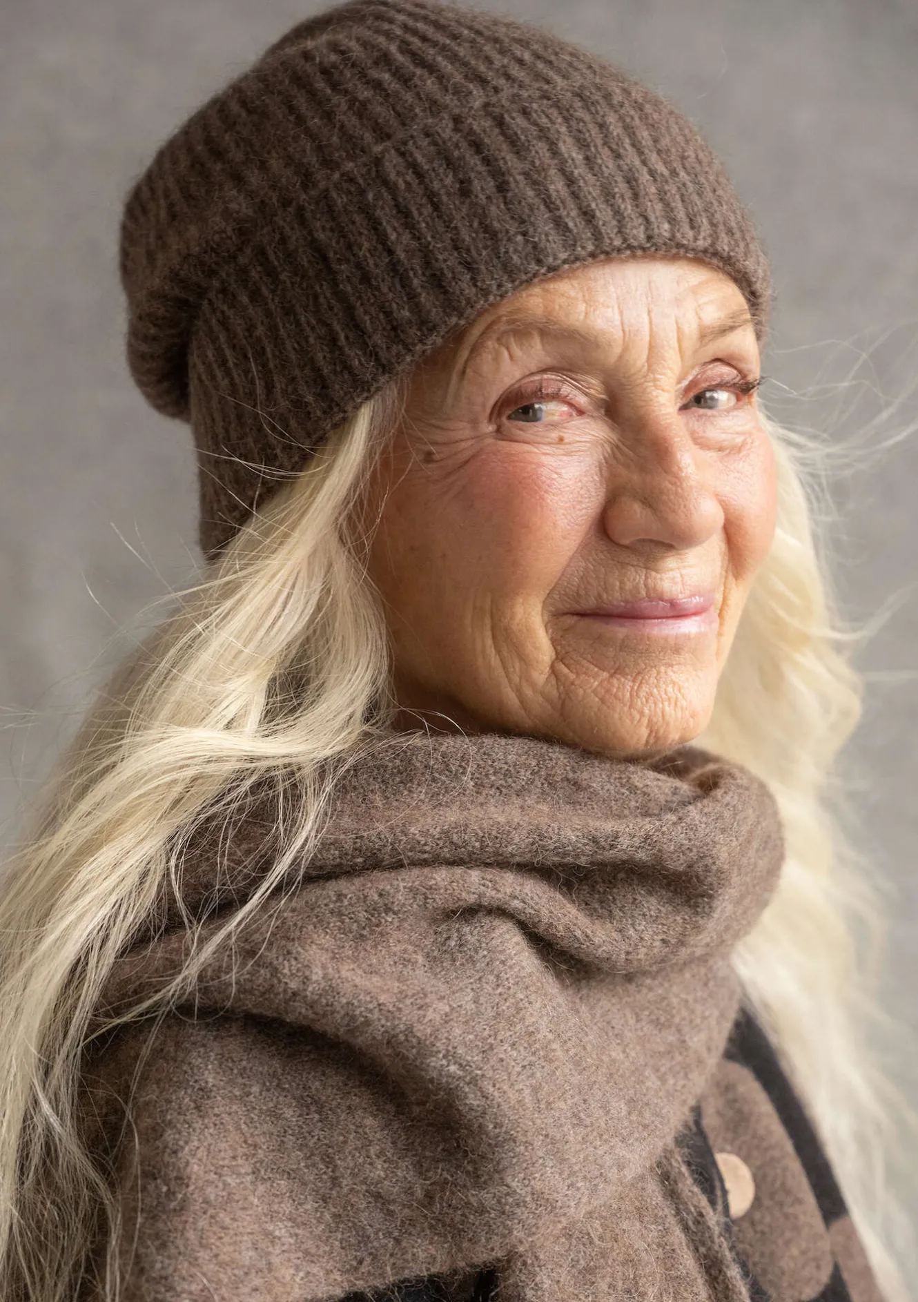 Gudrun Sjödén Mössa i alpackamix