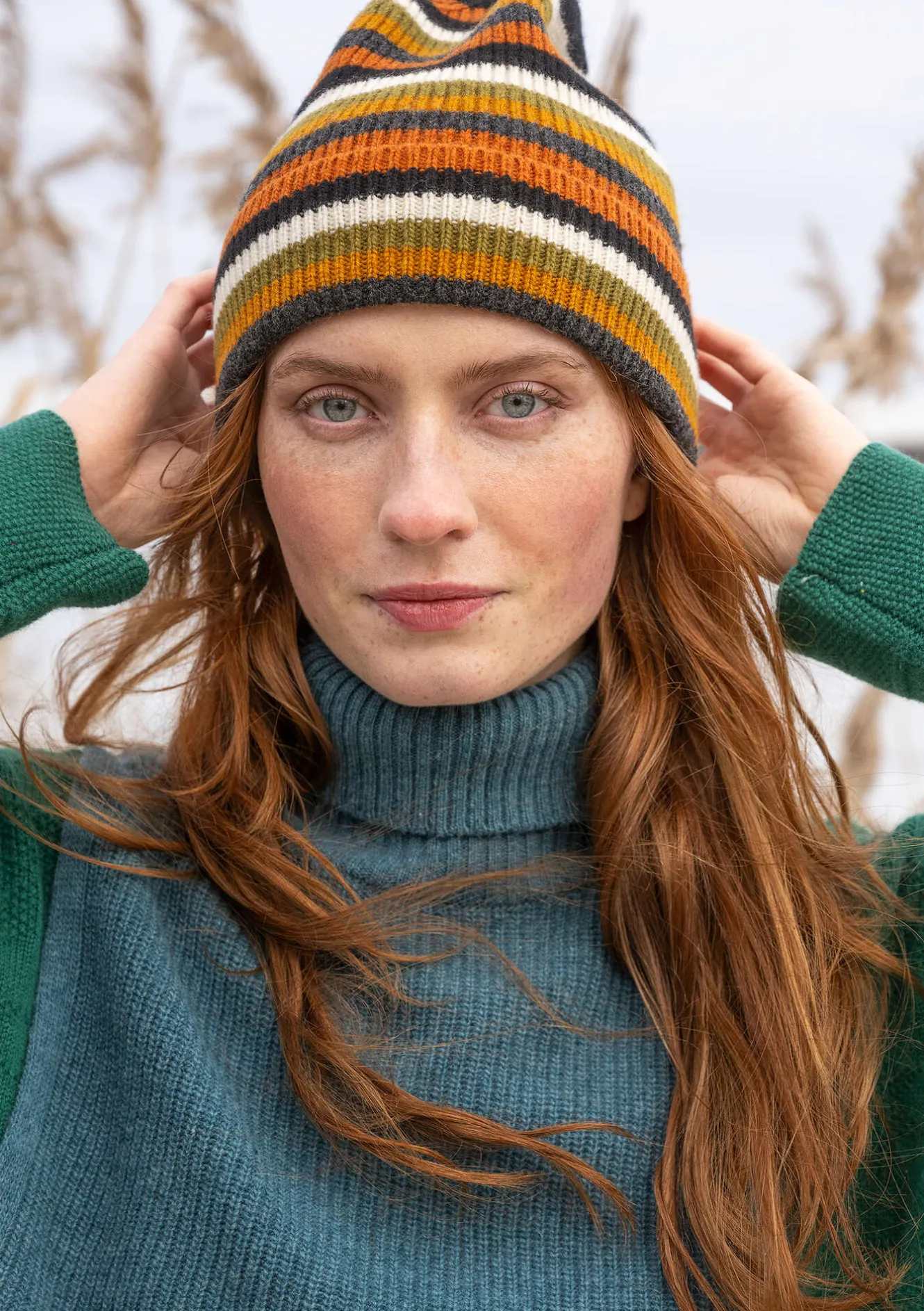 Gudrun Sjödén Mössa i återvunnen ull/lammull