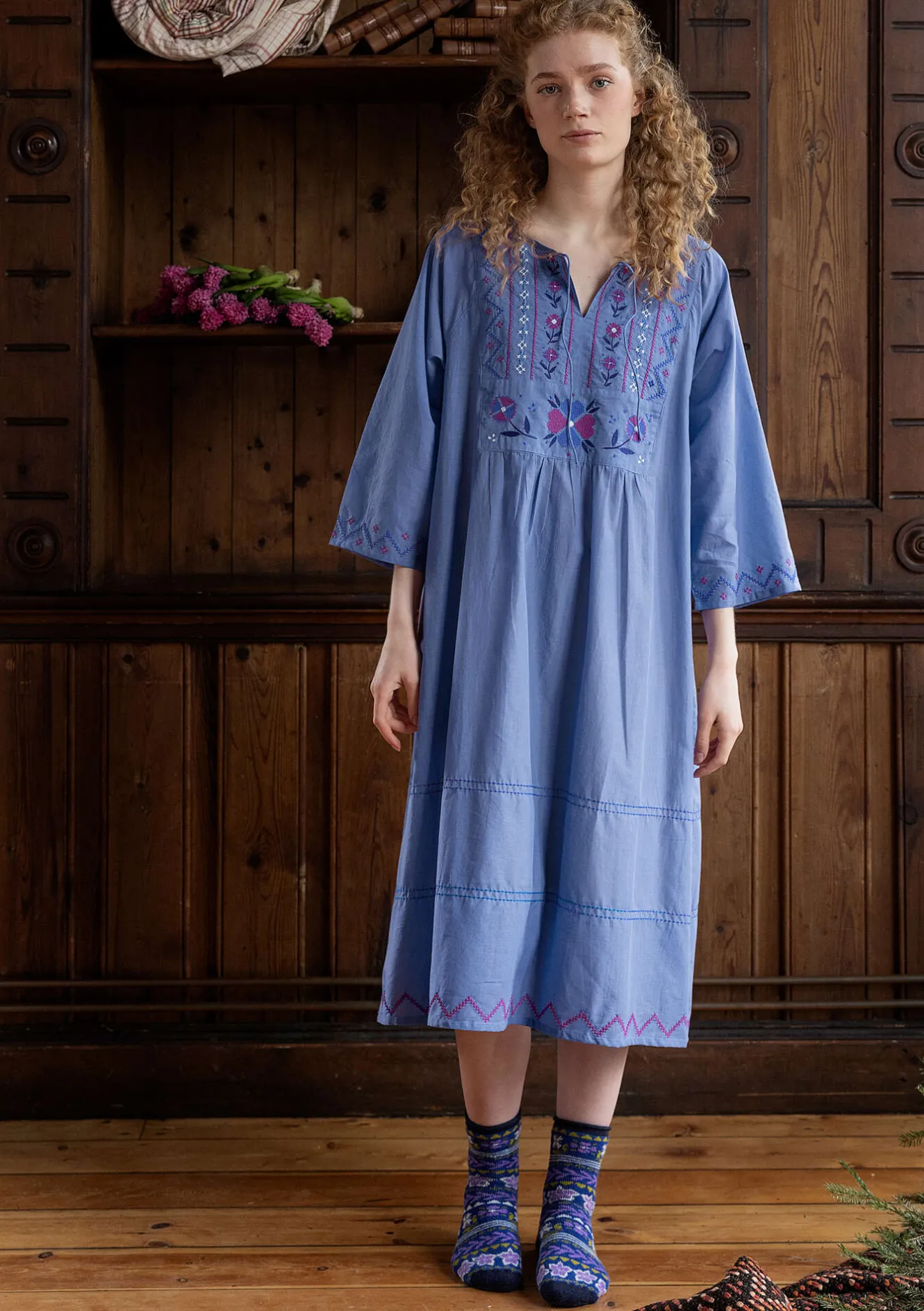 Gudrun Sjödén Nattlinne "Twinkle" i ekologisk bomull