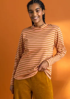 Gudrun Sjödén Randig halvpolo i ekologisk bomull