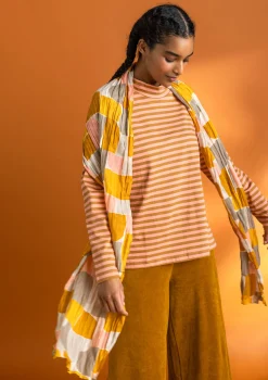 Gudrun Sjödén Randig halvpolo i ekologisk bomull