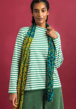 Gudrun Sjödén Randig halvpolo i ekologisk bomull