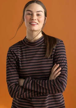 Gudrun Sjödén Randig halvpolo i ekologisk bomull