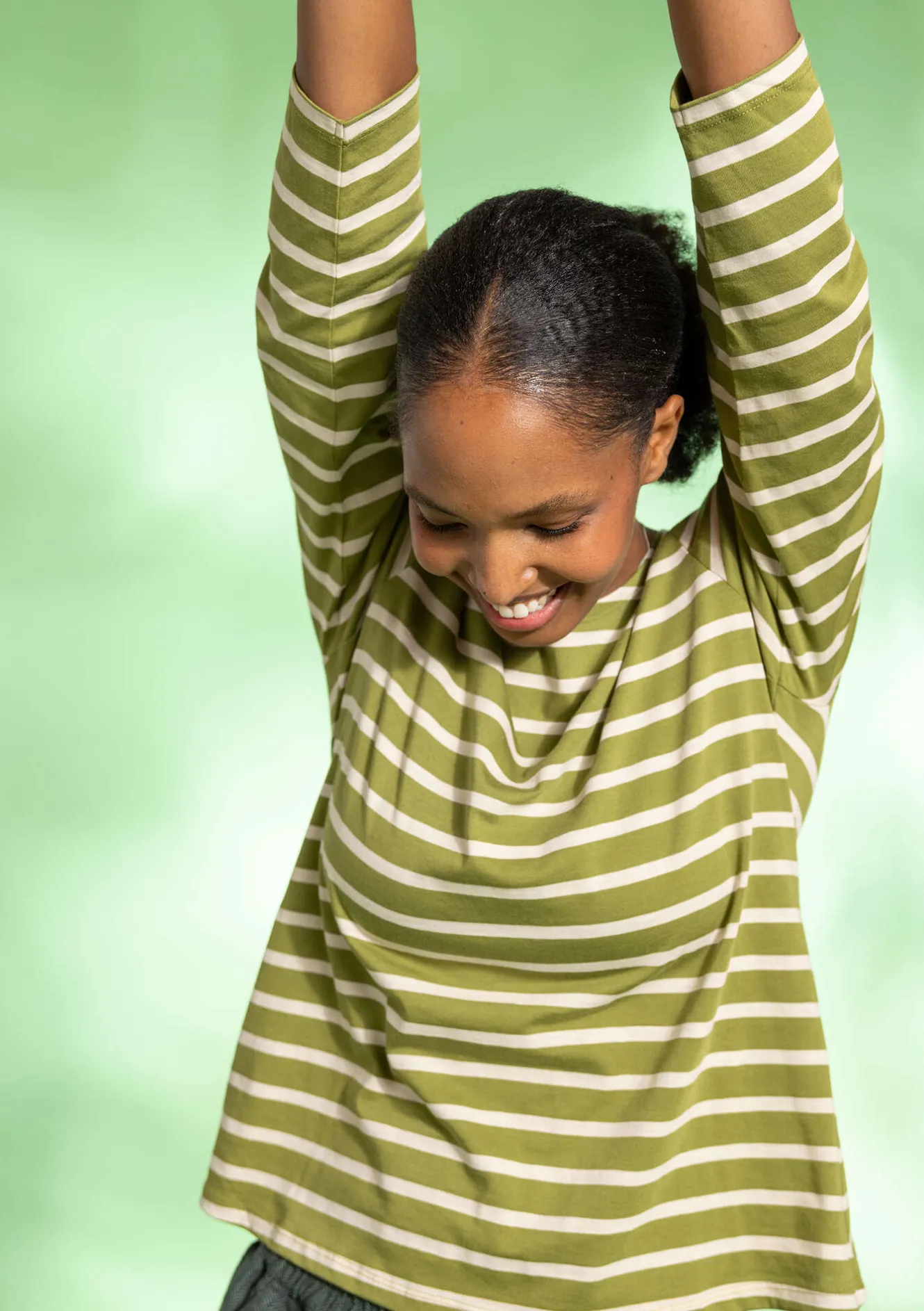 Gudrun Sjödén Randig top i ekologisk bomull/modal