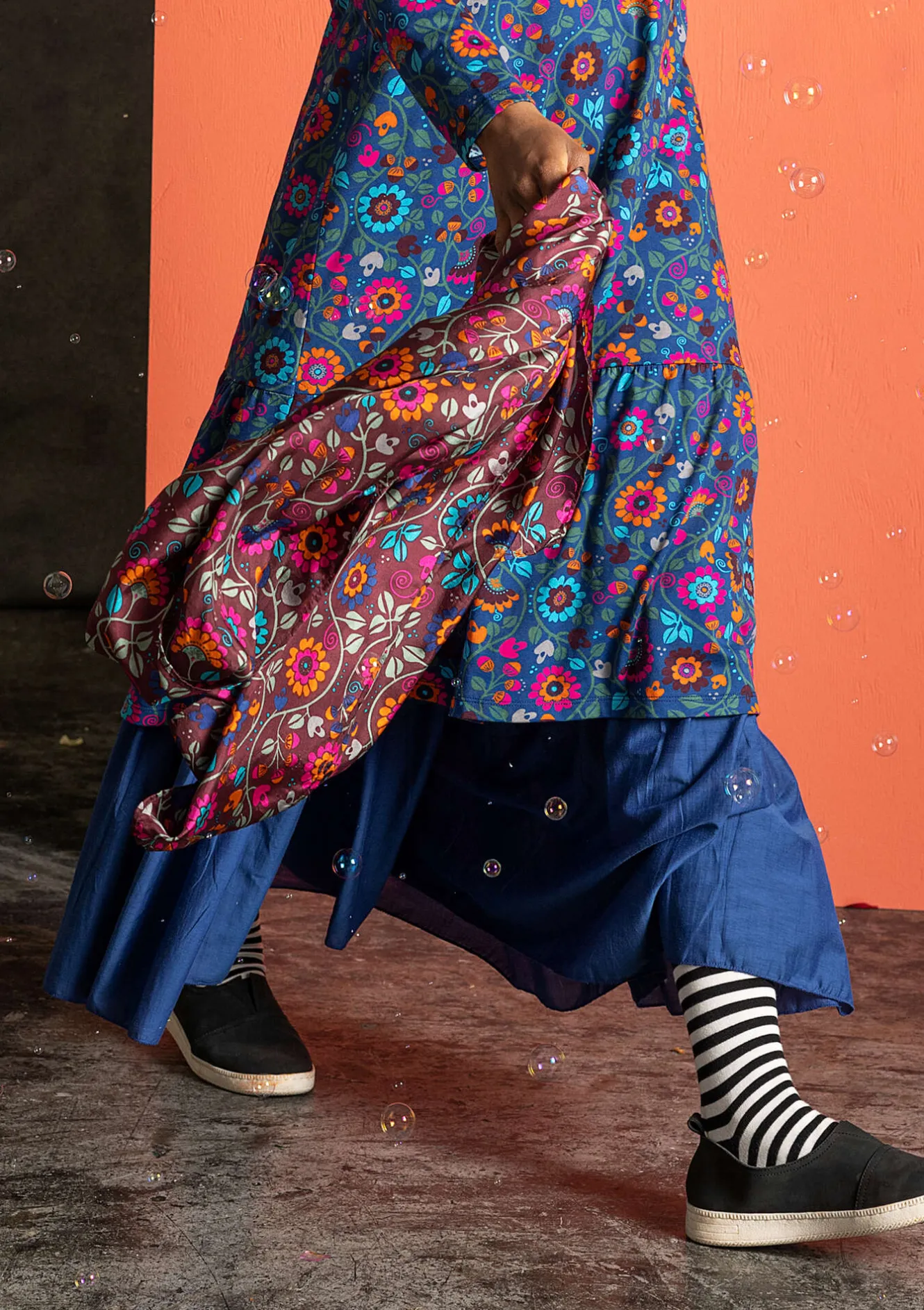 Gudrun Sjödén Sjal "Rupangi" i siden