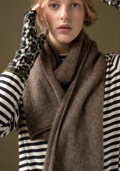 Gudrun Sjödén Stickad halsduk i alpackamix