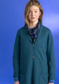 Gudrun Sjödén Stickad kavaj i filtad ekologisk ull